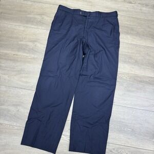 Isaia Napoli Men's Navy Blue Dress Pants FAIR REPAIRED